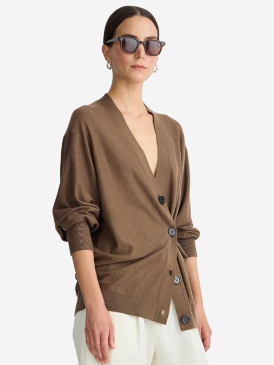  어피스 어파트 가디건 어피스 아파트 드리피 티슈 카디건 - APIECE APART