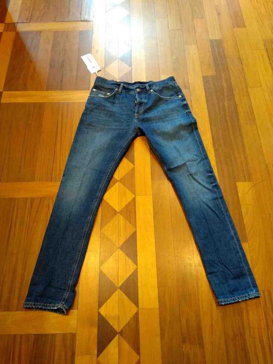  돈답 데님 팬츠 돈덥 아이콘 코튼  블루