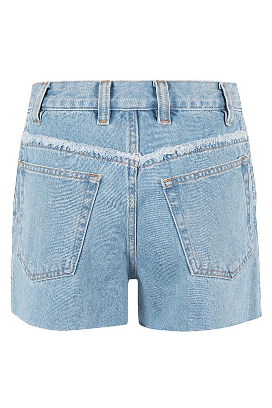  아페쎄 데님 숏팬츠 A.P.C. 홀리 코튼 반바지 블루 - A.P.C.