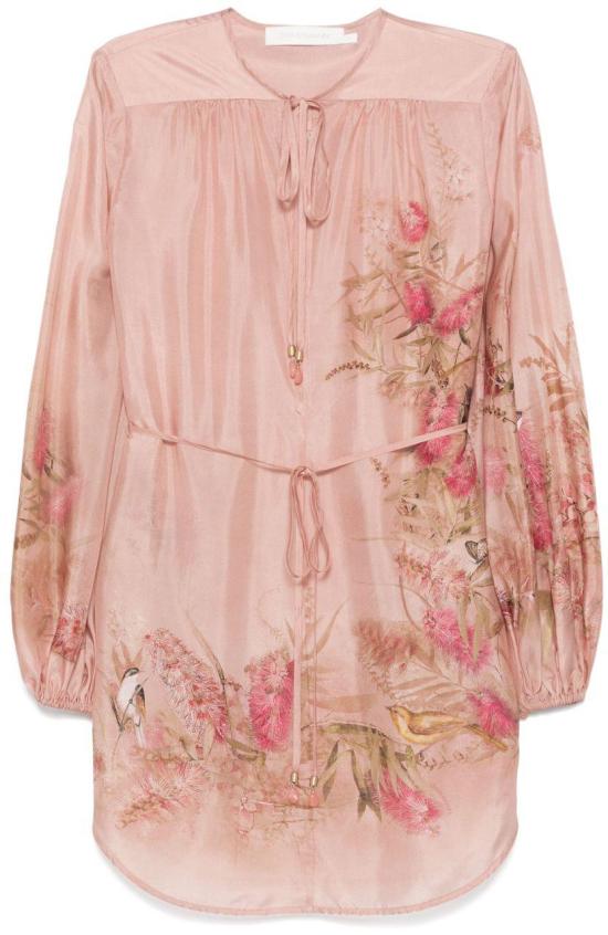 25FW 짐머만 블라우스 4251TSS255PNKBOTFLO PINK