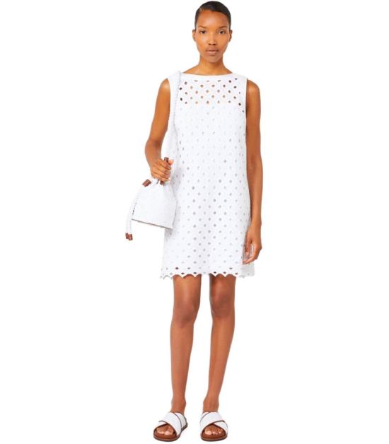 26SS 막스마라 숏 원피스 2616621089600 001 S White - MAX MARA