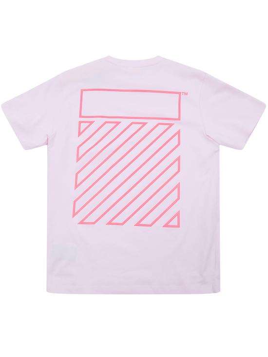 26SS [키즈] 오프화이트 티셔츠 44GAA001S26J006 683 BALLET SLIPPER - OFF WHITE