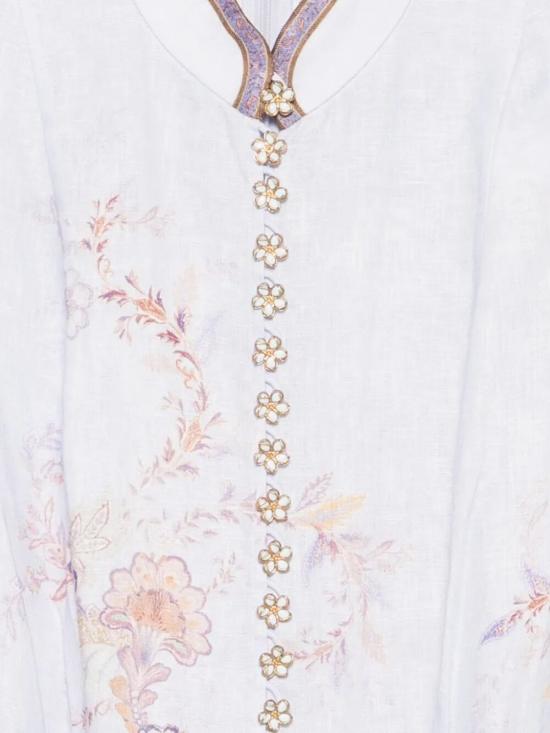 26SS 짐머만 롱 원피스 9143DS261 BPA BLUE PAISLEY - ZIMMERMANN