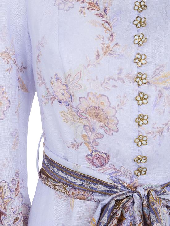 26SS 짐머만 롱 원피스 9143DS261 BPA BLUE PAISLEY - ZIMMERMANN