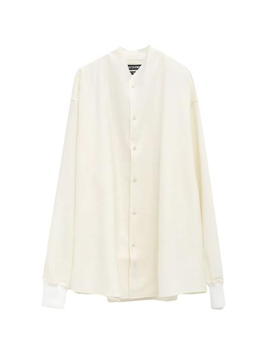 26SS 자크뮈스 긴팔 셔츠 26ESHM00593AW00732 100 WHITE