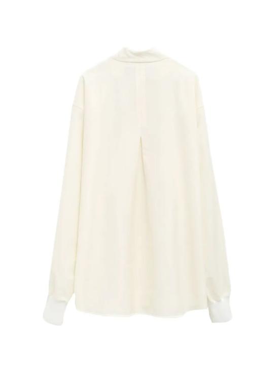 26SS 자크뮈스 긴팔 셔츠 26ESHM00593AW00732 100 WHITE - JACQUEMUS