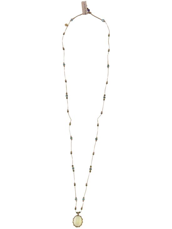 26SS 쉐어링 목걸이/팬던트 77TIB1LEMTOP LEMON TOPAZE