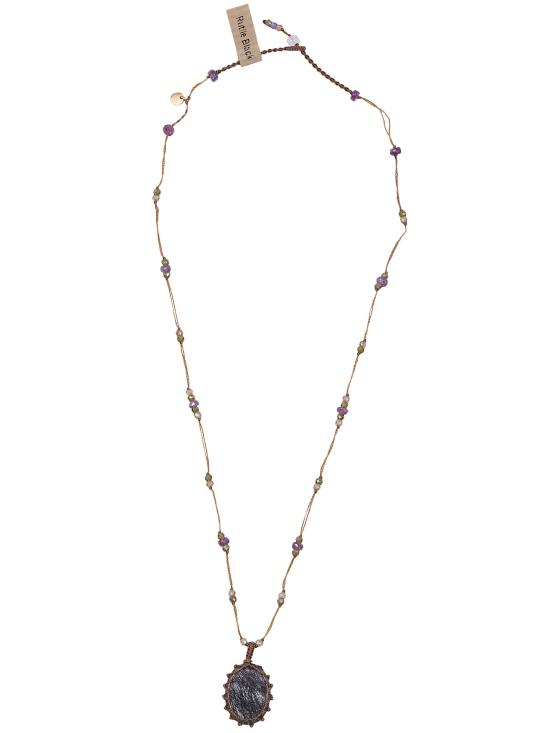 26SS 쉐어링 목걸이/팬던트 53TIB3BRUTQUA QUARTZ BLACK