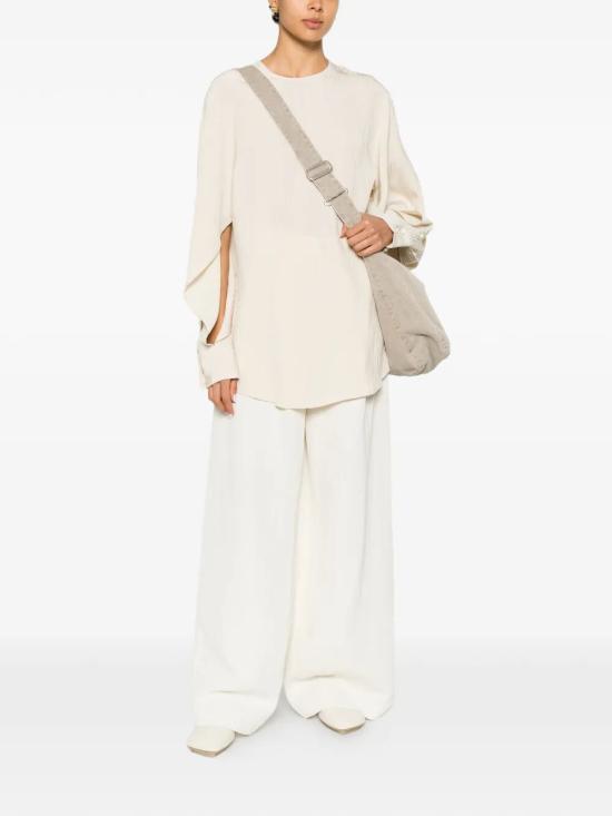 26SS 우마 왕 스트레이트 팬츠 UW3017 UW101 OFF WHITE - UMA WANG