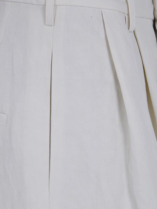 26SS 우마 왕 스트레이트 팬츠 UW3017 UW101 OFF WHITE - UMA WANG