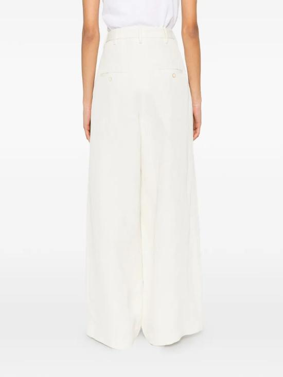 26SS 우마 왕 스트레이트 팬츠 UW3017 UW101 OFF WHITE - UMA WANG