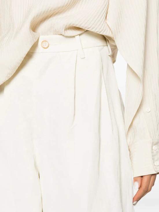 26SS 우마 왕 스트레이트 팬츠 UW3017 UW101 OFF WHITE - UMA WANG