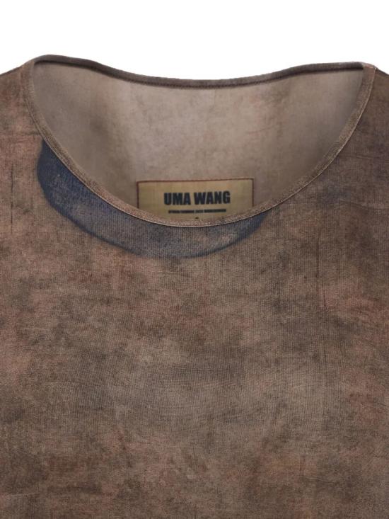 26SS 우마 왕 반팔 티셔츠 UW1033 UW063 BROWN BLUE - UMA WANG