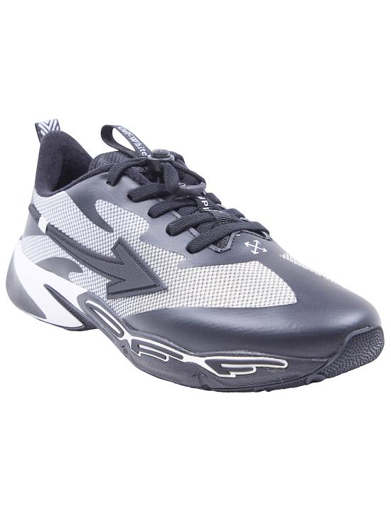 26SS [키즈] 오프화이트 스니커즈 G008C9F001 0110 WHITE BLACK - OFF WHITE