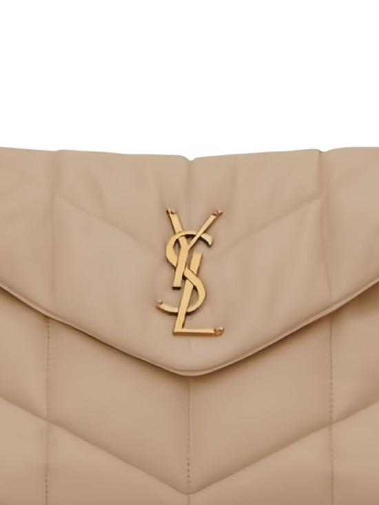 26SS 생로랑 루루 푸퍼 스몰 체인 백 577476 1EL071799 Tortora - SAINT LAURENT