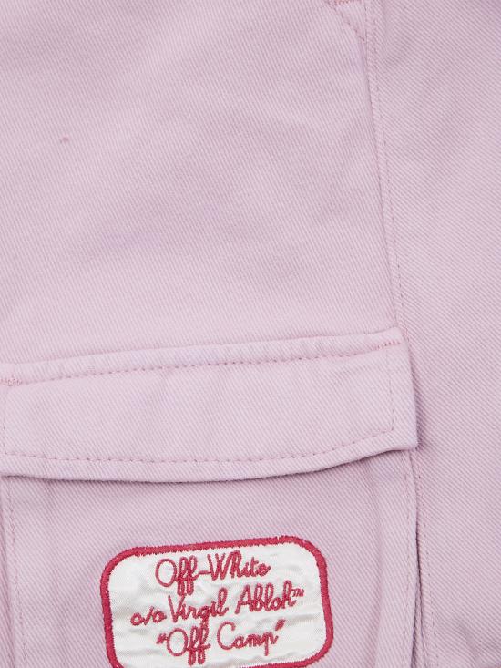 26SS [키즈] 오프화이트 스커트 44GCY002S26F001 651 PALE MAUVE - OFF WHITE