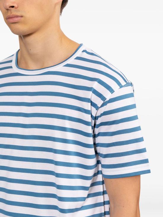 26SS 준야 와타나베 꼼데가르송 반팔 셔츠 WQT014051 WHITE BLUE - JUNYA WATANABE COMME DES GARCONS