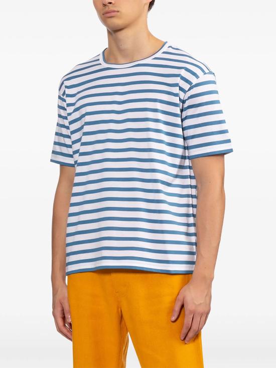 26SS 준야 와타나베 꼼데가르송 반팔 셔츠 WQT014051 WHITE BLUE - JUNYA WATANABE COMME DES GARCONS