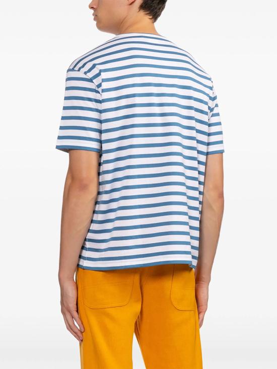 26SS 준야 와타나베 꼼데가르송 반팔 셔츠 WQT014051 WHITE BLUE - JUNYA WATANABE COMME DES GARCONS