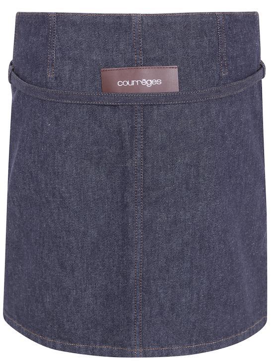 26SS 쿠레쥬 숏 스커트 226DJU378DE0035 M316 BRUT - COURREGES