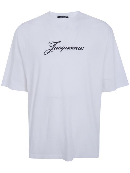 26SS JACQUEMUS LA PLAGE 반팔 티셔츠 26ETSM00639AJ00289 100 WHITE - JACQUEMUS