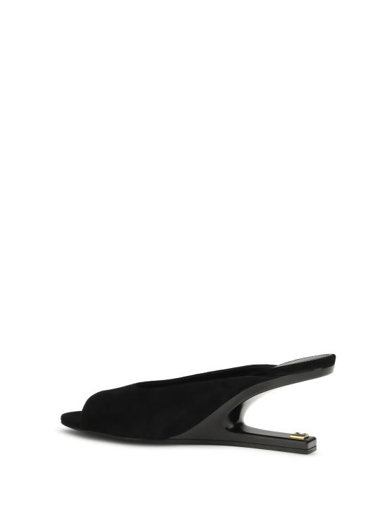 26SS 발망 샌들 GN0UR243LCMK 0PA BLACK - BALMAIN