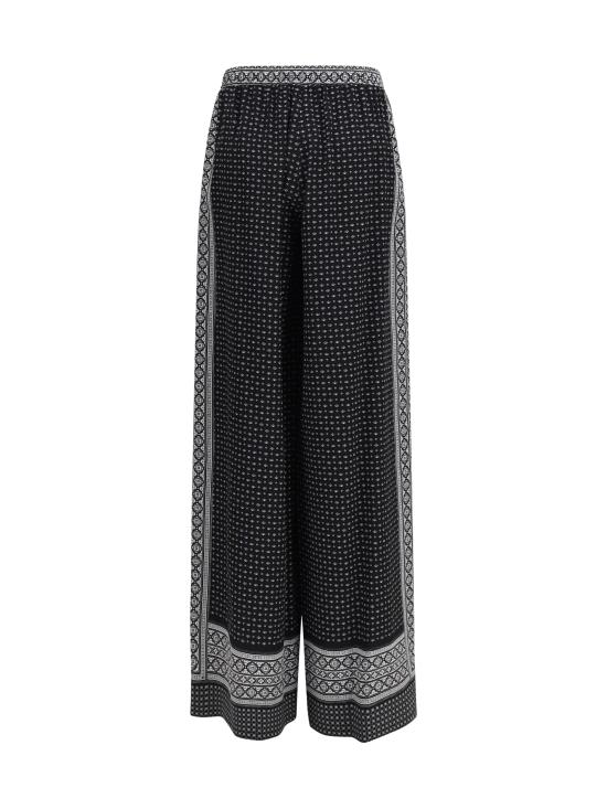 26SS 에르마노 설비노 팔라초 팬츠 D482P756YLT S4867 BLACK - ERMANNO SCERVINO