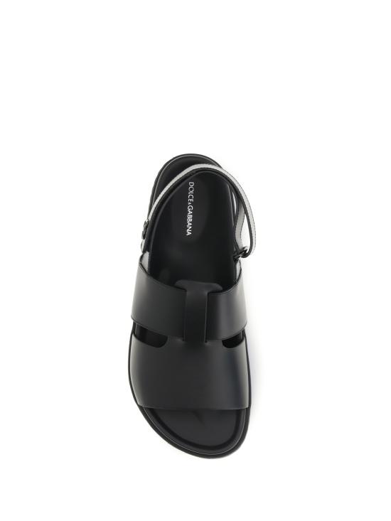 26SS 돌체앤가바나 샌들 A80571A0118 80999 BLACK - DOLCE & GABBANA