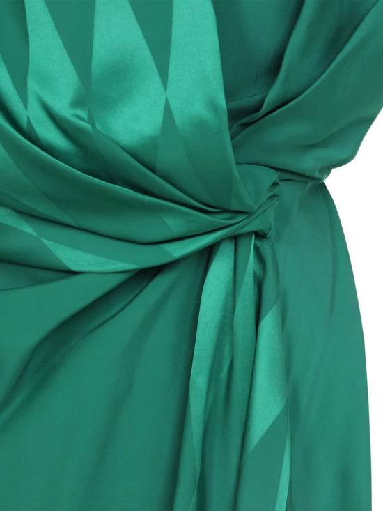 26SS 베르사체 숏 원피스 1025130 1A18234 1GC50 EMERALD - VERSACE