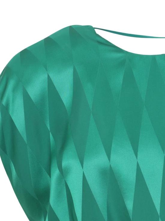 26SS 베르사체 숏 원피스 1025130 1A18234 1GC50 EMERALD - VERSACE