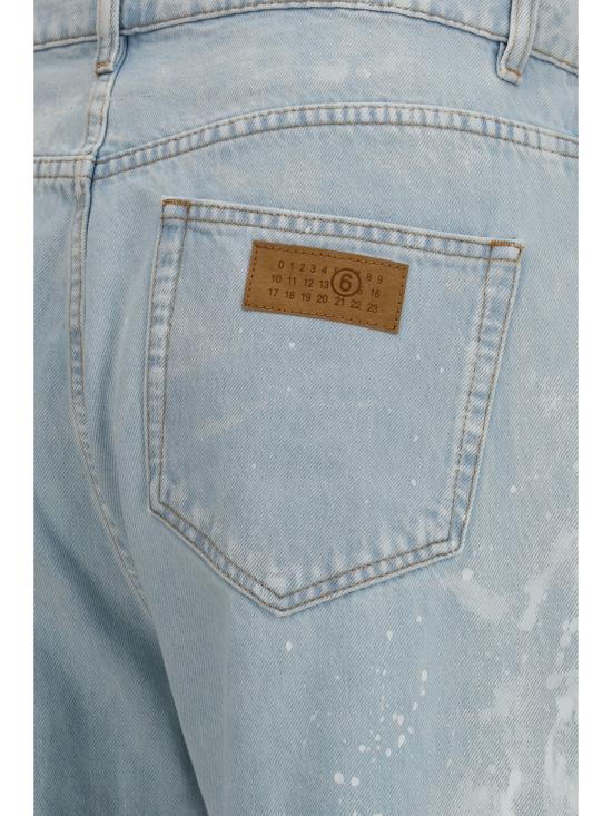 26SS MM6 메종마르지엘라 데님 팬츠 SH2LA0054M30055 966 LIGHT BLUE - MM6 MAISON MARGIELA