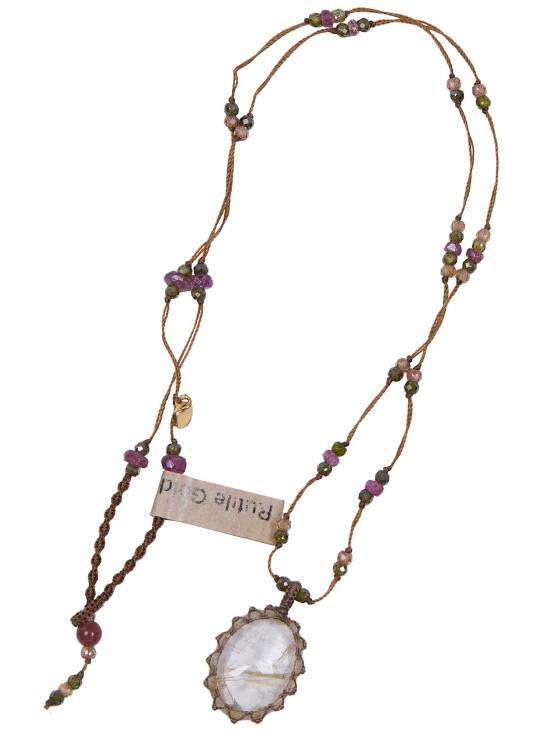 26SS 쉐어링 목걸이/팬던트 53TIB3RUTQUA QUARTZ - SHARING