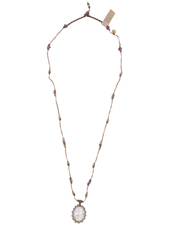 26SS 쉐어링 목걸이/팬던트 53TIB3RUTQUA QUARTZ