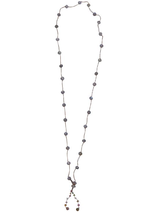 26SS 쉐어링 목걸이/팬던트 80HOLLABD LABRADORITE