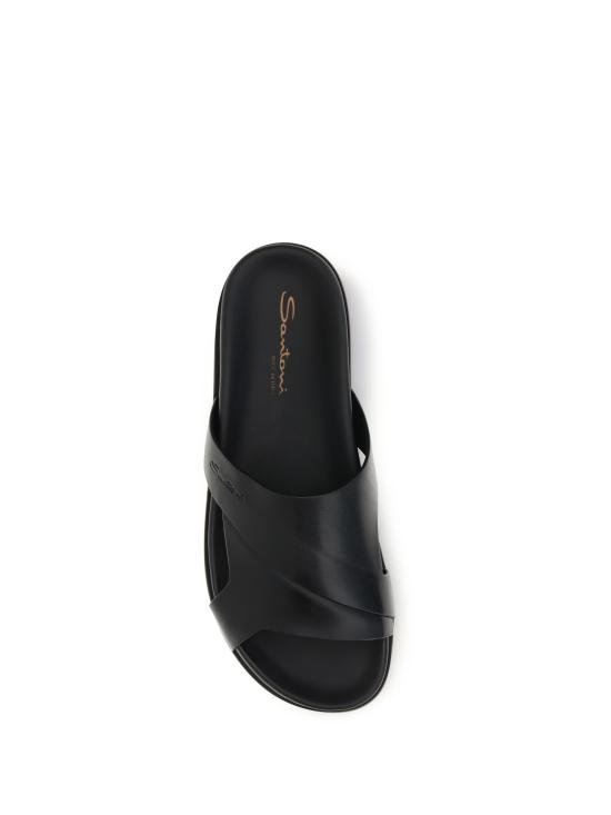 26SS 산토니 샌들 MCEK19059HV6MGOR N01 BLACK - SANTONI