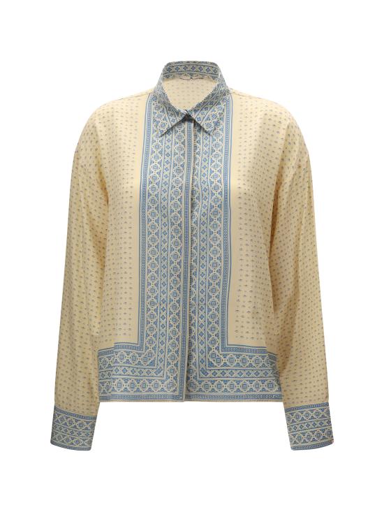 26SS 에르마노 설비노 블라우스 D482K751XZF S4860 CREAM