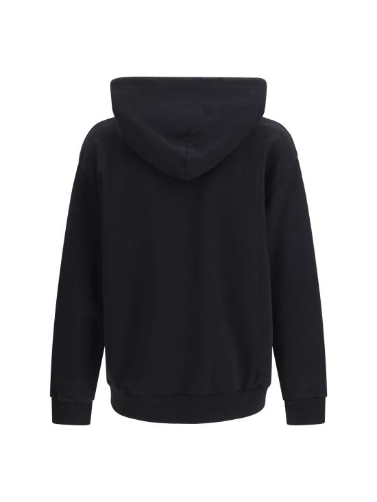 26SS MM6 메종마르지엘라 후드 티셔츠 SH2GU0031M25014 900 BLACK - MM6 MAISON MARGIELA