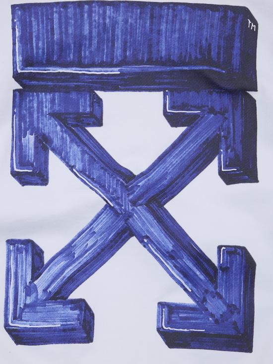 26SS [키즈] 오프화이트 티셔츠 44BBA001S26F004 100 WHITE - OFF WHITE