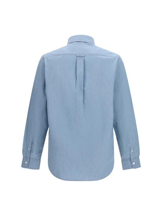 26SS 메종키츠네 긴팔 셔츠 QM00426WC5006 0434 LIGHT BLUE - MAISON KITSUNE
