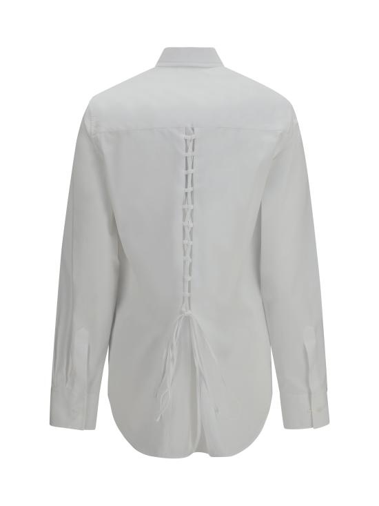 26SS 에르마노 설비노 셔츠 D482K761BQP 10601 WHITE - ERMANNO SCERVINO