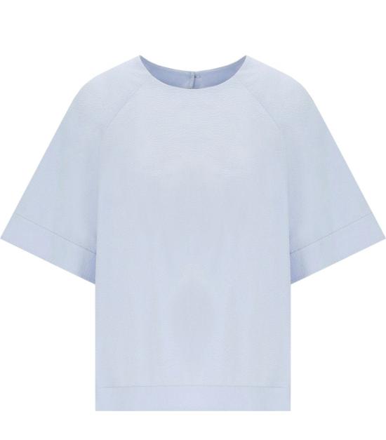 26SS 막스마라 반팔 티셔츠 2616191018600 002 38 Light Blue