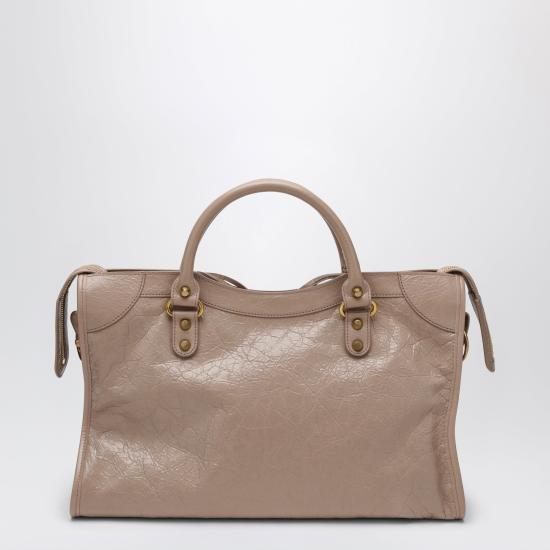 26SS 발렌시아가 르 시티 백 미디움 8657602ACLN Beige - BALENCIAGA