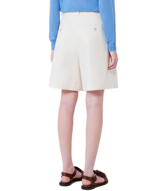 26SS 위켄드막스마라 숏팬츠 2615141022600 001 38 Ivory - WEEKEND MAX MARA