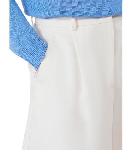 26SS 위켄드막스마라 숏팬츠 2615141022600 001 38 Ivory - WEEKEND MAX MARA