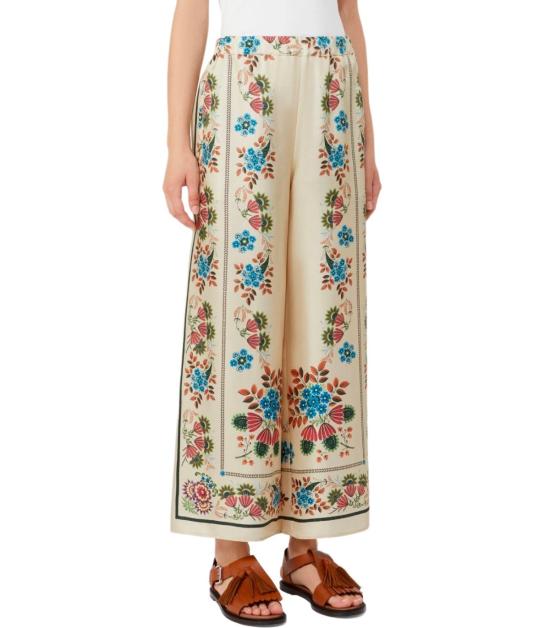 26SS 위켄드막스마라 팔라초 팬츠 2615131032600 001 38 Ivory - WEEKEND MAX MARA