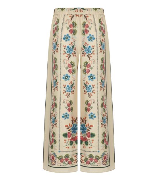 26SS 위켄드막스마라 팔라초 팬츠 2615131032600 001 38 Ivory - WEEKEND MAX MARA