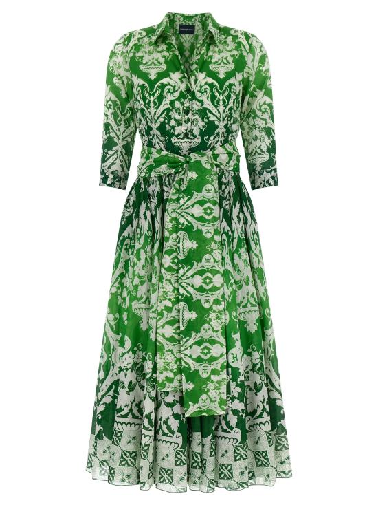 26SS 사만다 성 롱 원피스 ASTERDRESSGREEN Green - SAMANTHA SUNG