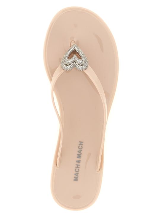 26SS 마흐앤마흐 뮬/슬리퍼 SS26S088805GUMNUD Pink - MACH&MACH