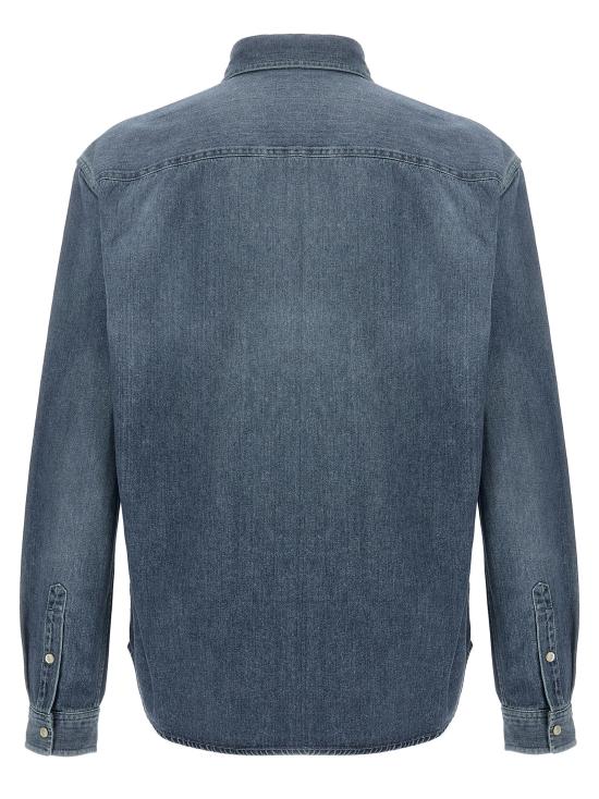 26SS 생로랑 긴팔 셔츠 862246Y29YA4428 Blue - SAINT LAURENT