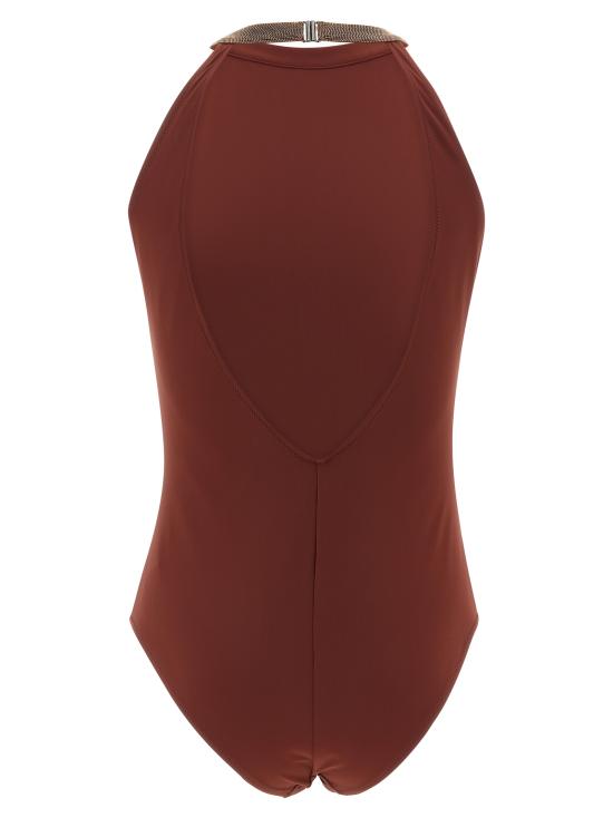 26SS 브루넬로 쿠치넬리 원피스 수영복 MQ965VS879C9093 Bordeaux - BRUNELLO CUCINELLI